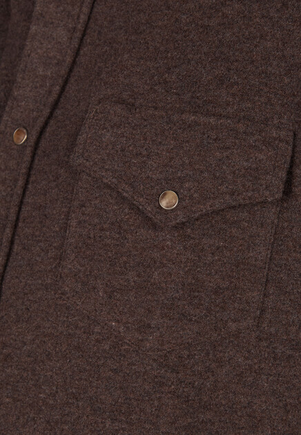 Утепленная рубашка BRUNELLO CUCINELLI