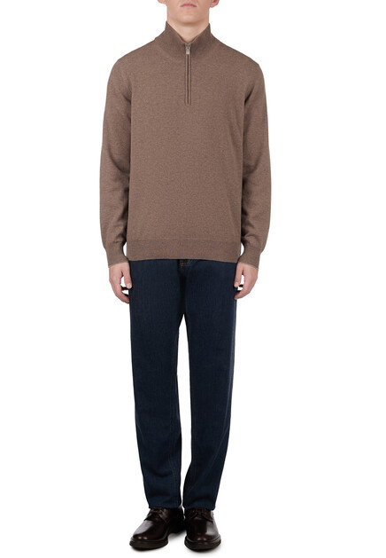 Джемпер на молнии BRUNELLO CUCINELLI - ИТАЛИЯ