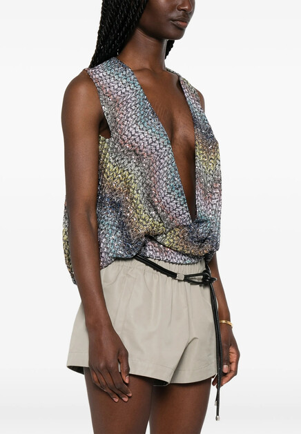 Топ MISSONI  - Вискоза - цвет разноцветный