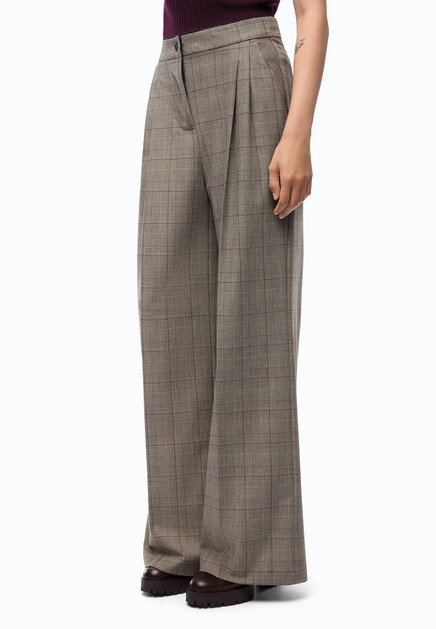 Брюки из смесовой шерсти PINKO