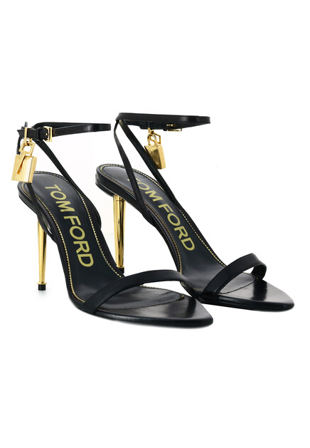 Босоножки TOM FORD  - Кожа - цвет черный