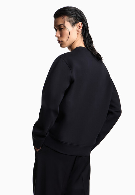 Свитшот EMPORIO ARMANI  - Хлопок - цвет синий