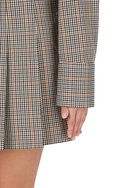 Плиссированная мини-юбка  MSGM