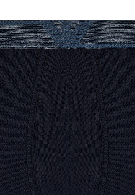 Трусы EMPORIO ARMANI Underwear  - Хлопок, Модал - цвет синий