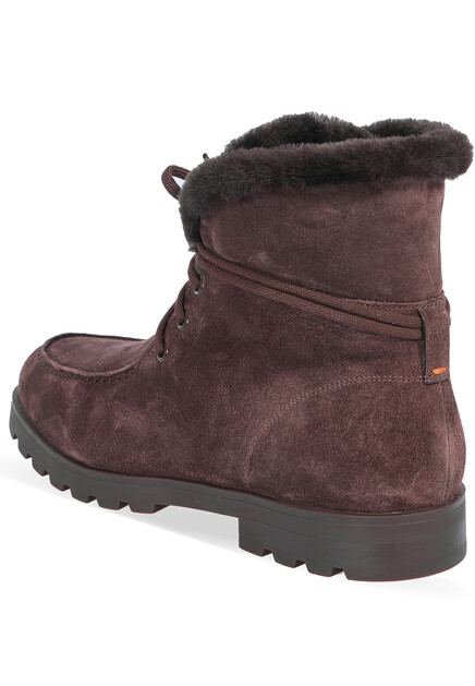 Ботинки SANTONI  - Замша - цвет коричневый