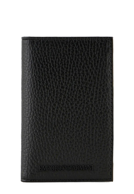 Черный кардхолдер EMPORIO ARMANI