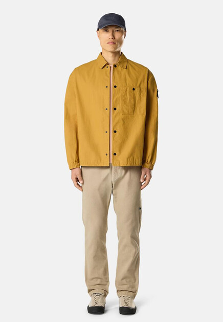 Рубашка из хлопка STONE ISLAND - ИТАЛИЯ