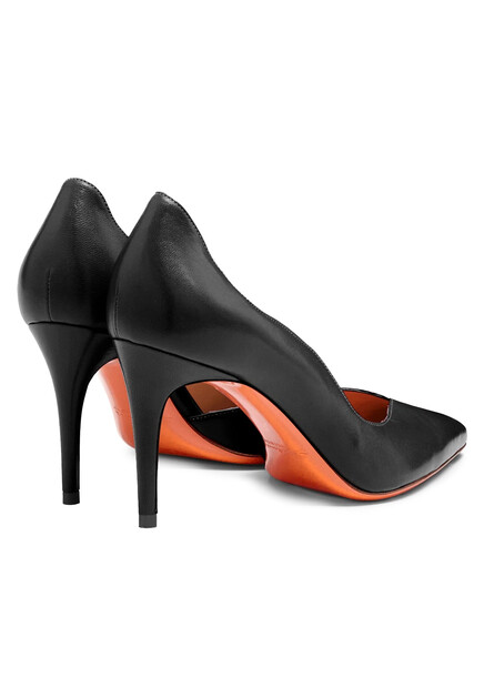 Туфли SANTONI  - Кожа - цвет черный