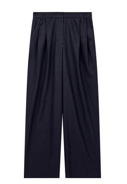 Брюки из шерсти и кашемира EMPORIO ARMANI