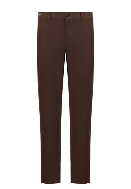 Брюки из хлопка и кашемира CORNELIANI