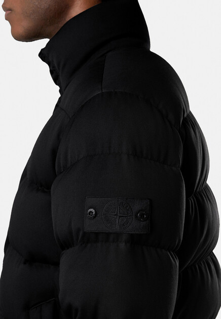 Куртка STONE ISLAND  - Шерсть - цвет черный