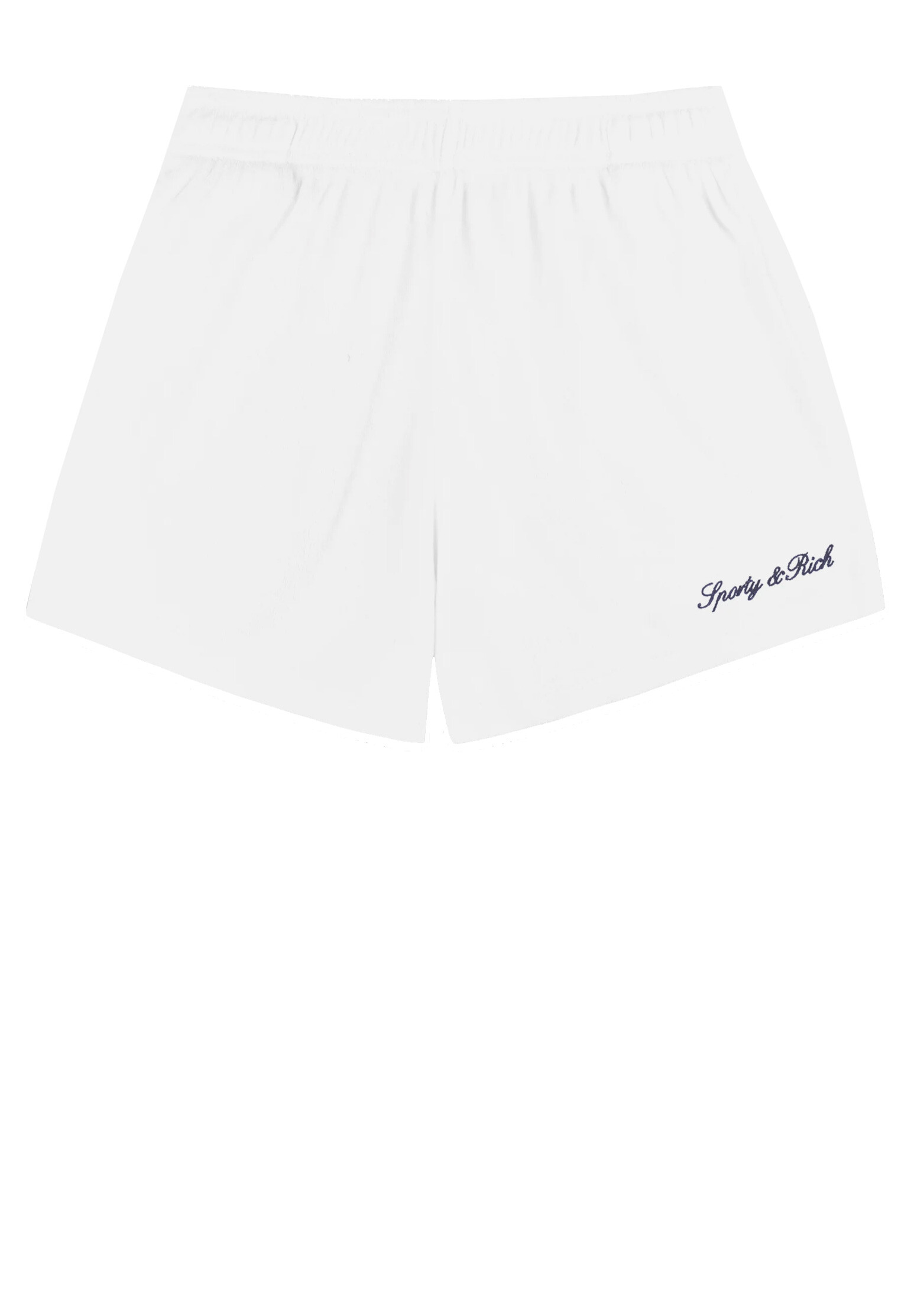 Хлопковые шорты с логотипом SPORTY&RICH