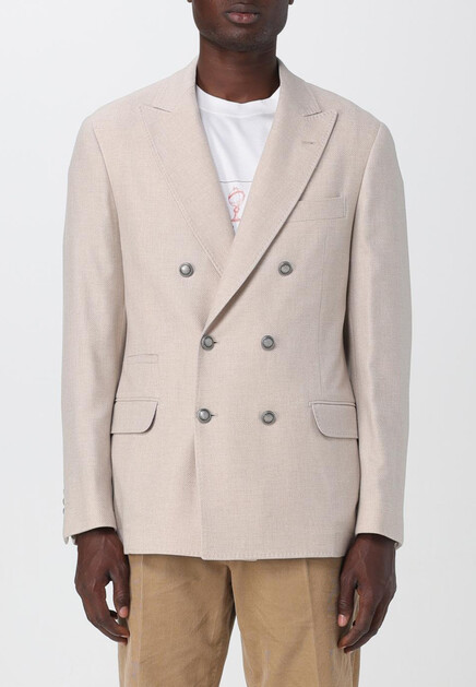 Двубортный пиджак BRUNELLO CUCINELLI