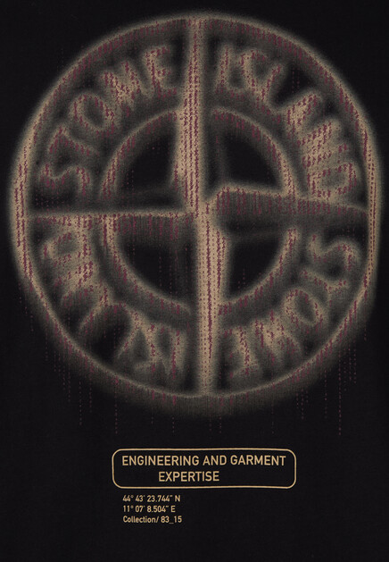 Футболка с логотипом STONE ISLAND