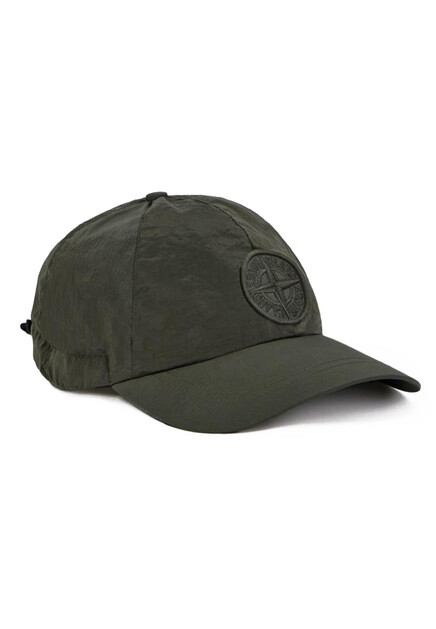 Зеленая бейсболка STONE ISLAND