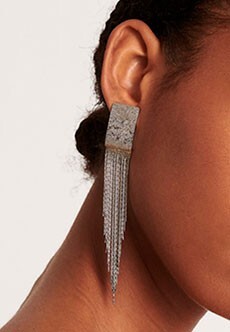 Серебристые серьги FABIANA FILIPPI
