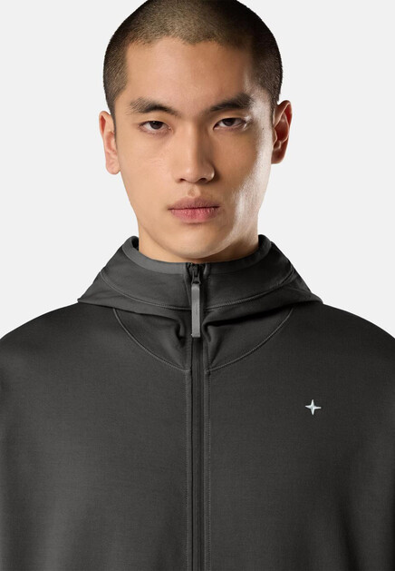 Толстовка STONE ISLAND  - Хлопок - цвет серый