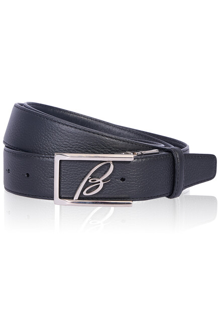 Черный ремень BRIONI