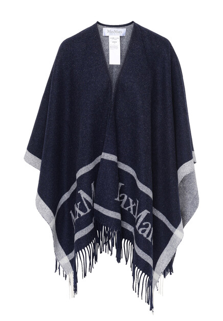 Накидка из шерсти MAX MARA