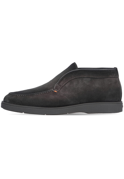 Замшевые полуботинки SANTONI