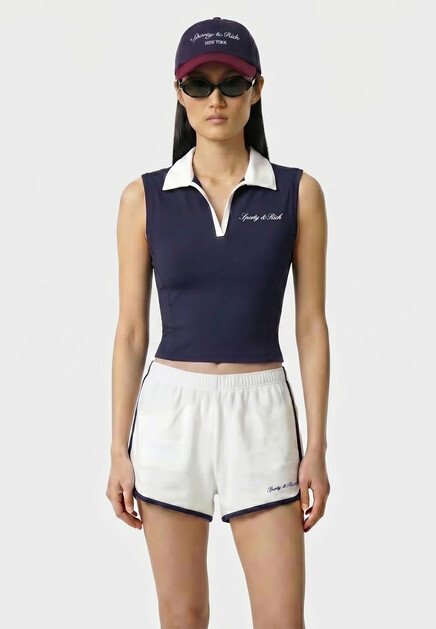 Укороченное поло SPORTY&RICH