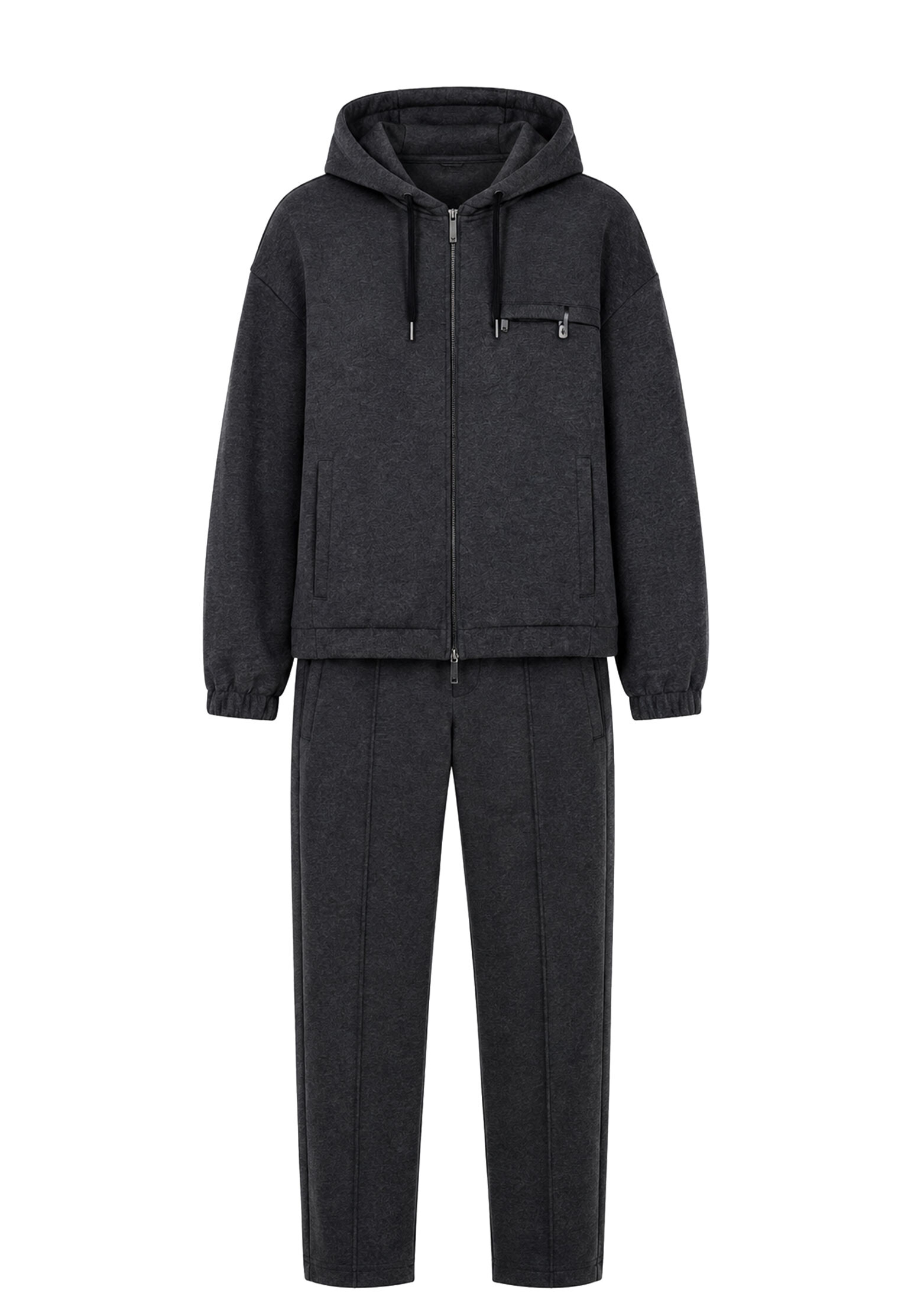 Спортивный костюм с вышивкой на спине EMPORIO ARMANI