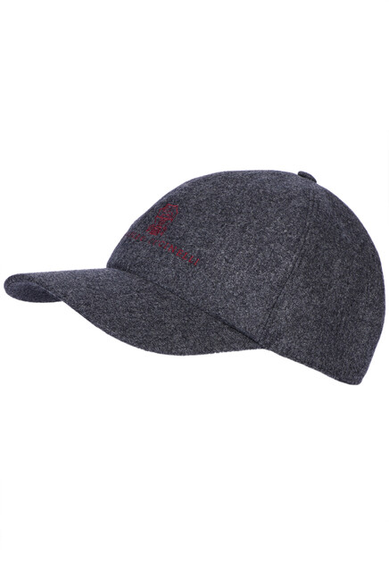 Серая бейсболка BRUNELLO CUCINELLI