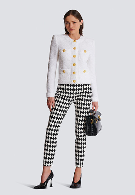 Однобортный жакет BALMAIN