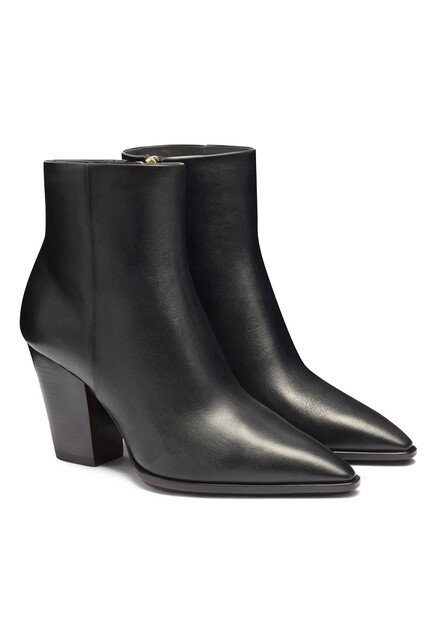 Полусапоги SANTONI  - Кожа