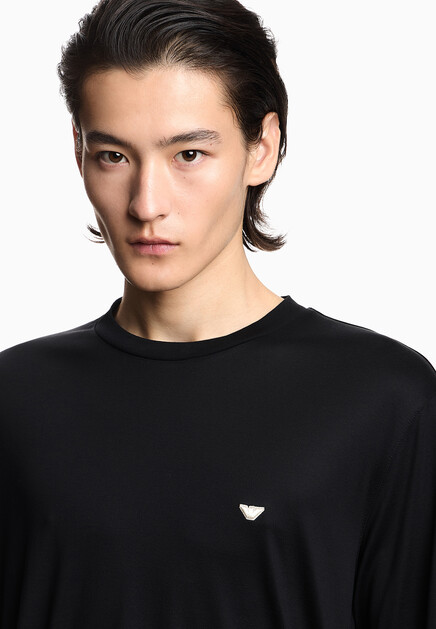 Футболка EMPORIO ARMANI  - Хлопок, Лиоцелл