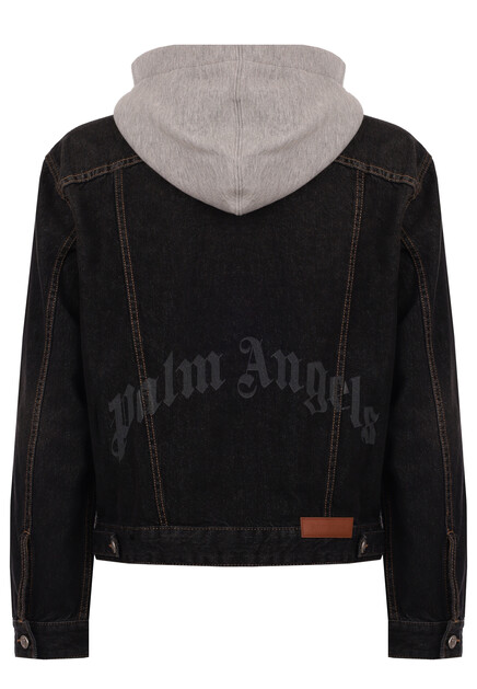 Джинсовая куртка с капюшоном PALM ANGELS - ИТАЛИЯ