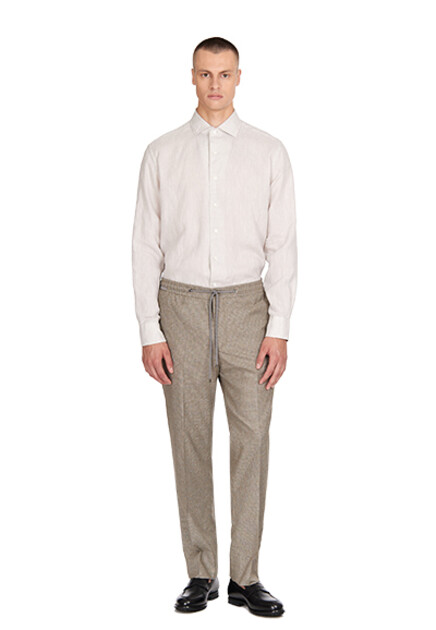 Льняная рубашка  CORNELIANI
