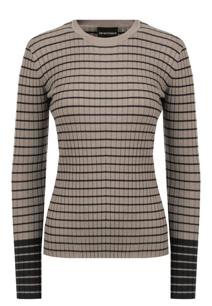 Джемпер из смесовой вискозы EMPORIO ARMANI