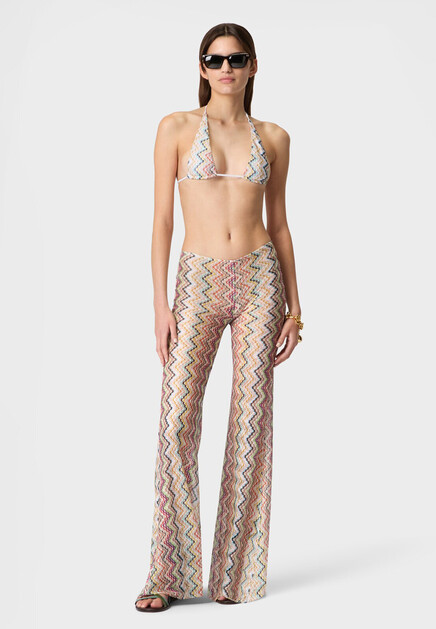 Трикотажные брюки-клёш MISSONI - ИТАЛИЯ