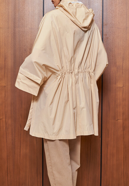 Плащ с капюшоном BRUNELLO CUCINELLI