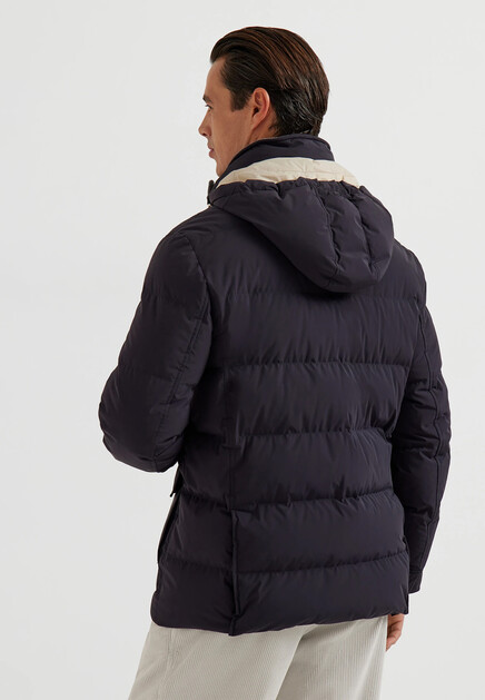 Куртка BRUNELLO CUCINELLI  - Полиамид - цвет синий
