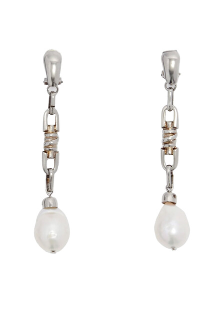 Серьги с жемчужными бусинами ERMANNO SCERVINO