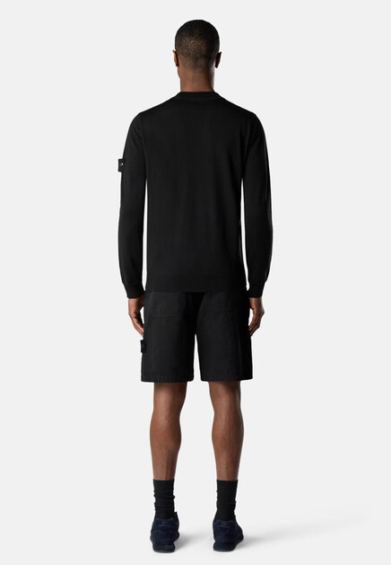 Джемпер STONE ISLAND  - Шерсть - цвет черный