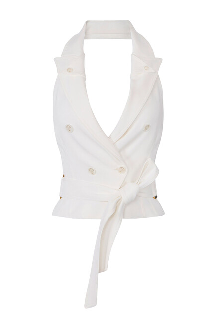 Топ с открытой с пиной ELISABETTA FRANCHI
