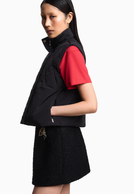 Жилет EMPORIO ARMANI  - Полиамид - цвет черный