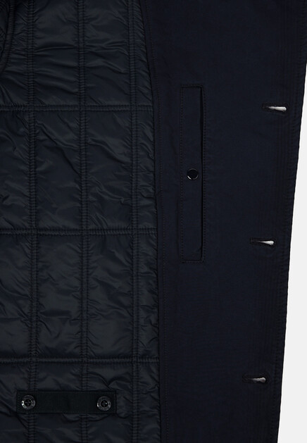 Куртка STONE ISLAND  - Полиэстер, Полиамид - цвет синий