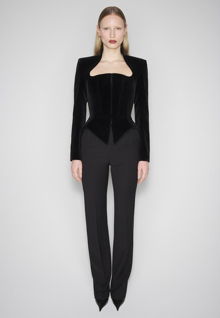 Жакет с корсетом MUGLER