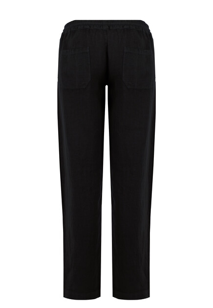 Брюки FEDELI  - Лён - цвет черный