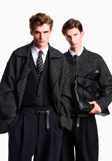 Куртка EMPORIO ARMANI  - Хлопок, Шерсть