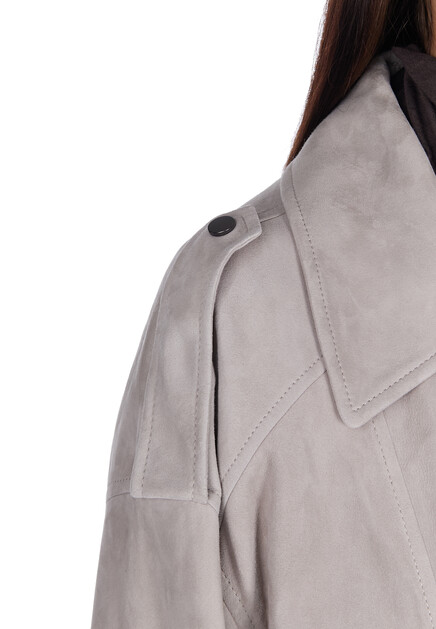 Замшевая куртка BRUNELLO CUCINELLI - ИТАЛИЯ