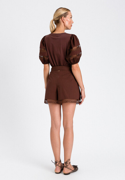 Шорты TWINSET Milano  - Хлопок