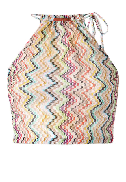 Трикотажный кроп-топ MISSONI