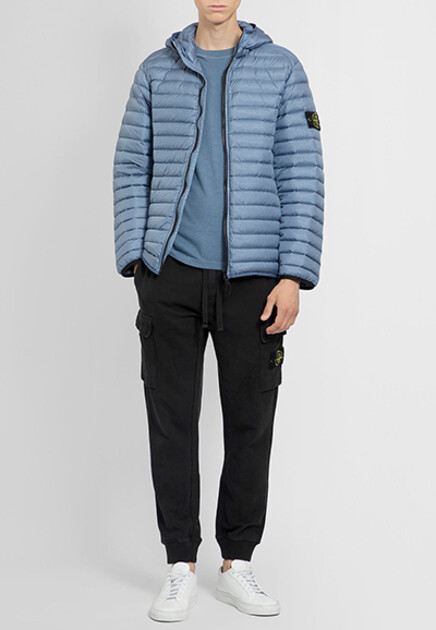 Футболка с нашивкой  STONE ISLAND