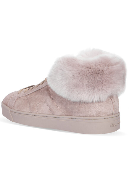 Хайтопы SANTONI  - Замша - цвет коричневый