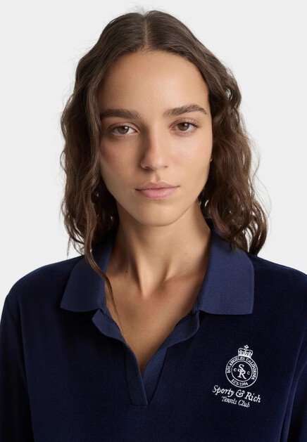 Поло с длинным рукавом SPORTY&RICH